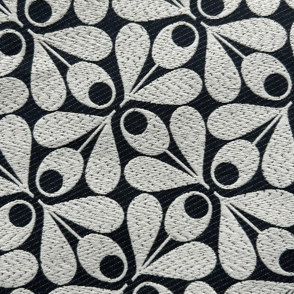Fabric Craft Bundle -  Orla Kiely Velvet Spot Flower Tea Rose