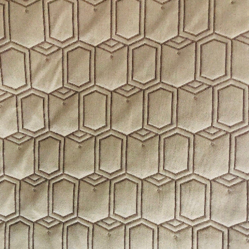 Moderne Fabric by Catherine Martin in Ivory